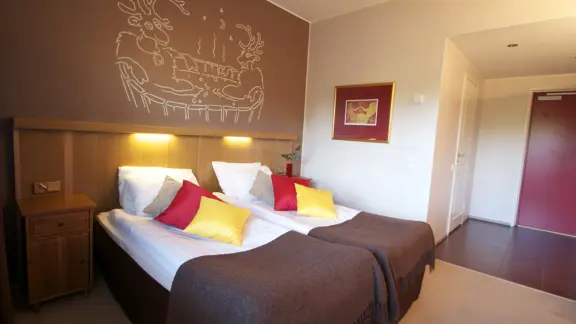 Flying reindeer twin room