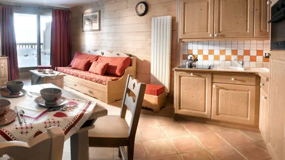 Typical kitchen dining area