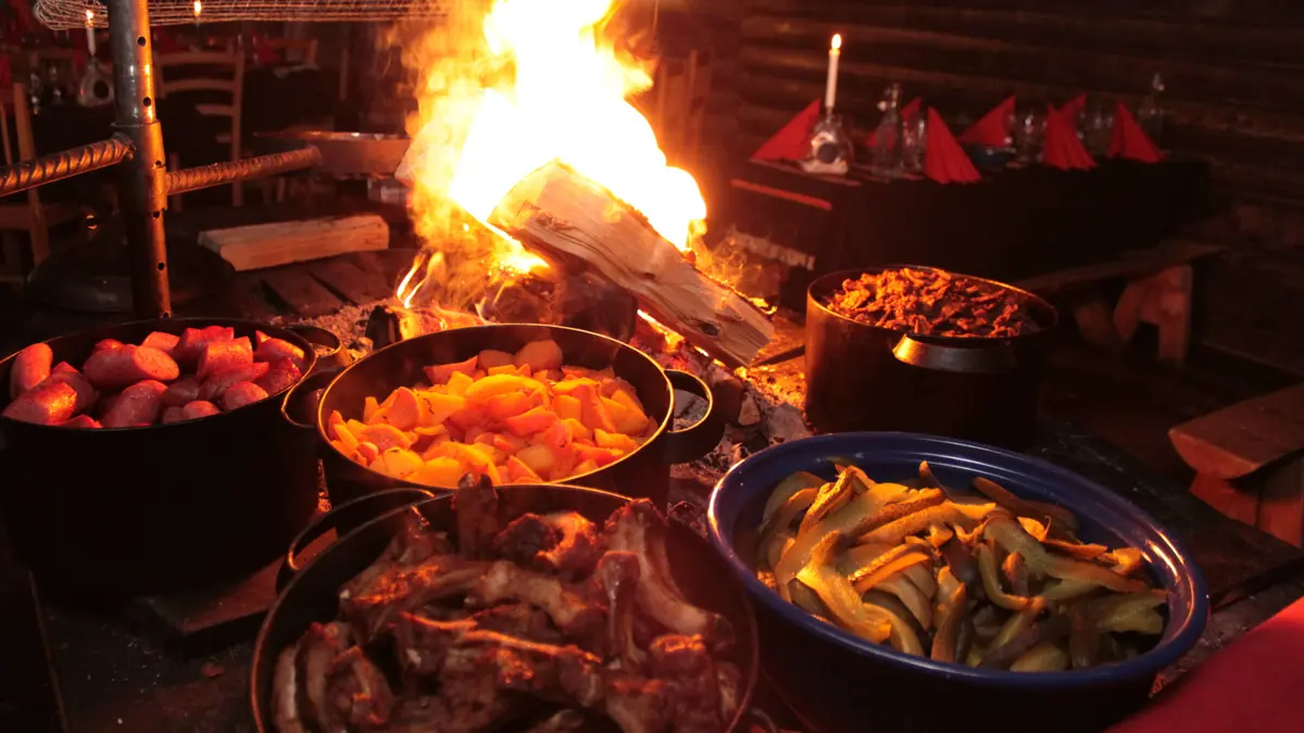 Crazy Reindeer Hotel Levi Food