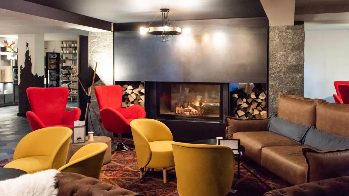 Chalet Hotel Le Prieure And Spa Chamonix Lounge.Jpg 3