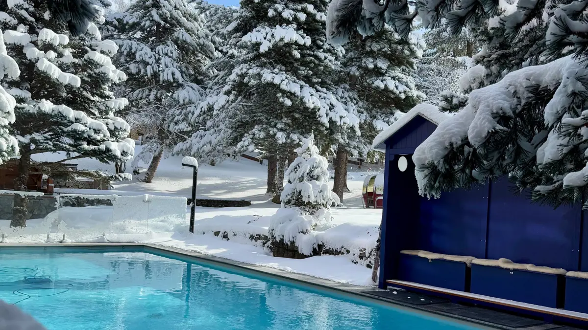 Hotel Chalet Mounier Les Deux Alpes Outdoor Pool