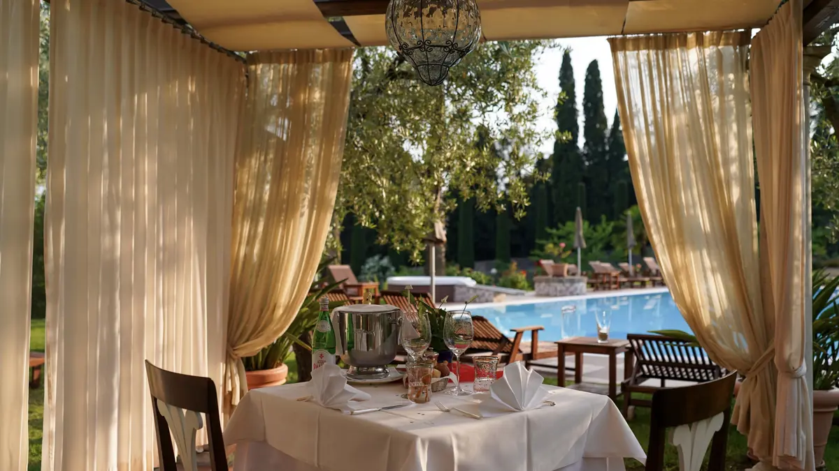 Hotel Villa Madrina Garda Poolside Terrace