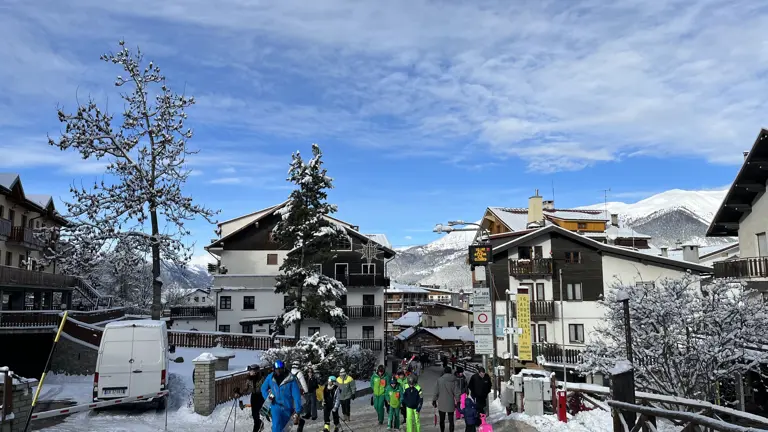 A scenic view of a landscape