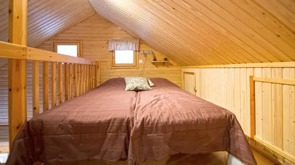 One bedroom cabin - typical mezzanine