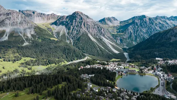 Arosa mountain village