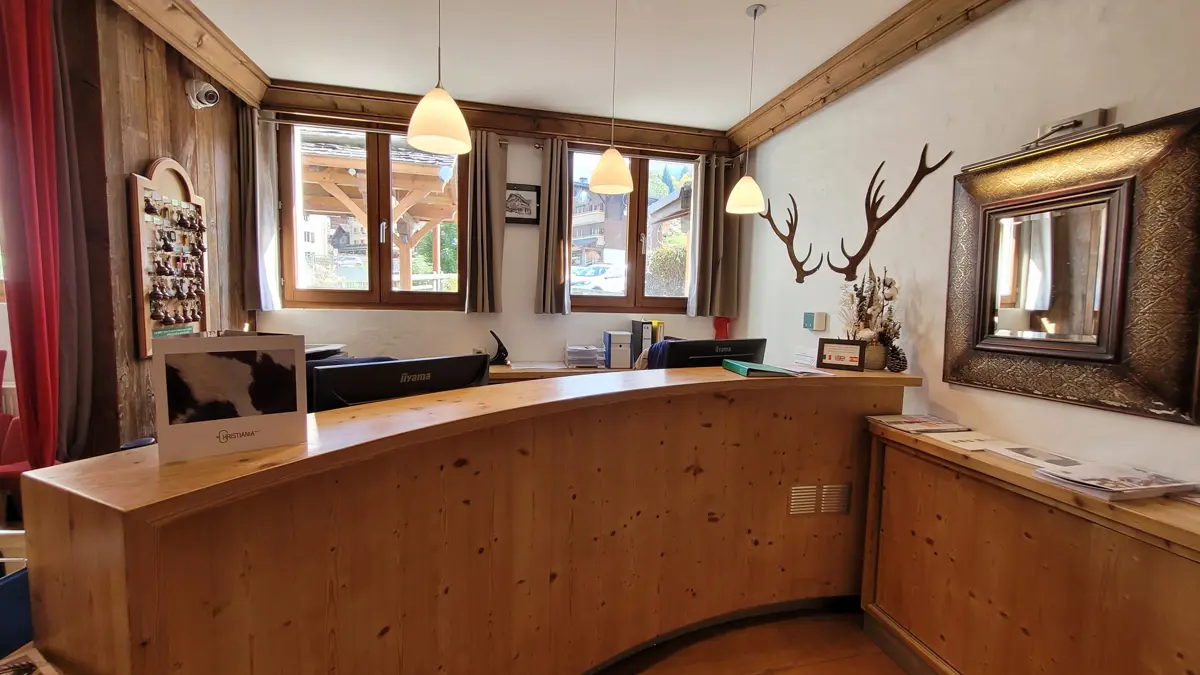 Hotel Christiania La Clusaz Reception