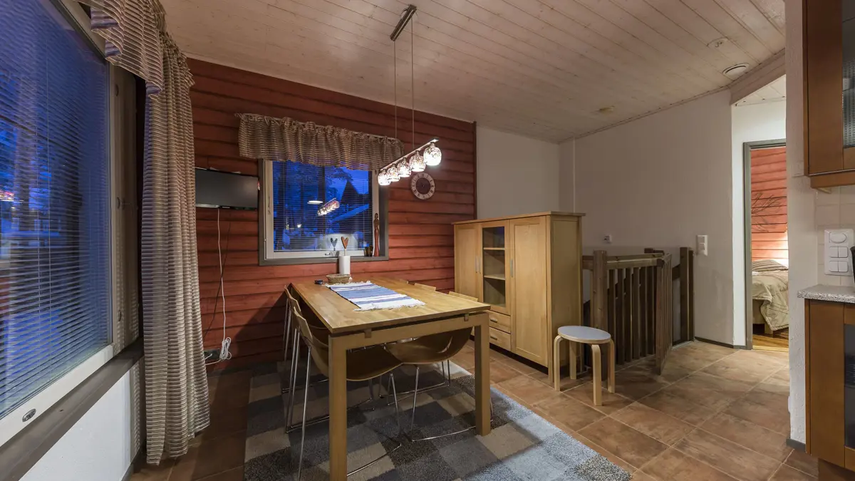 Levi Central Apartments Levi Karhuvnartija 1 Apartment Dining