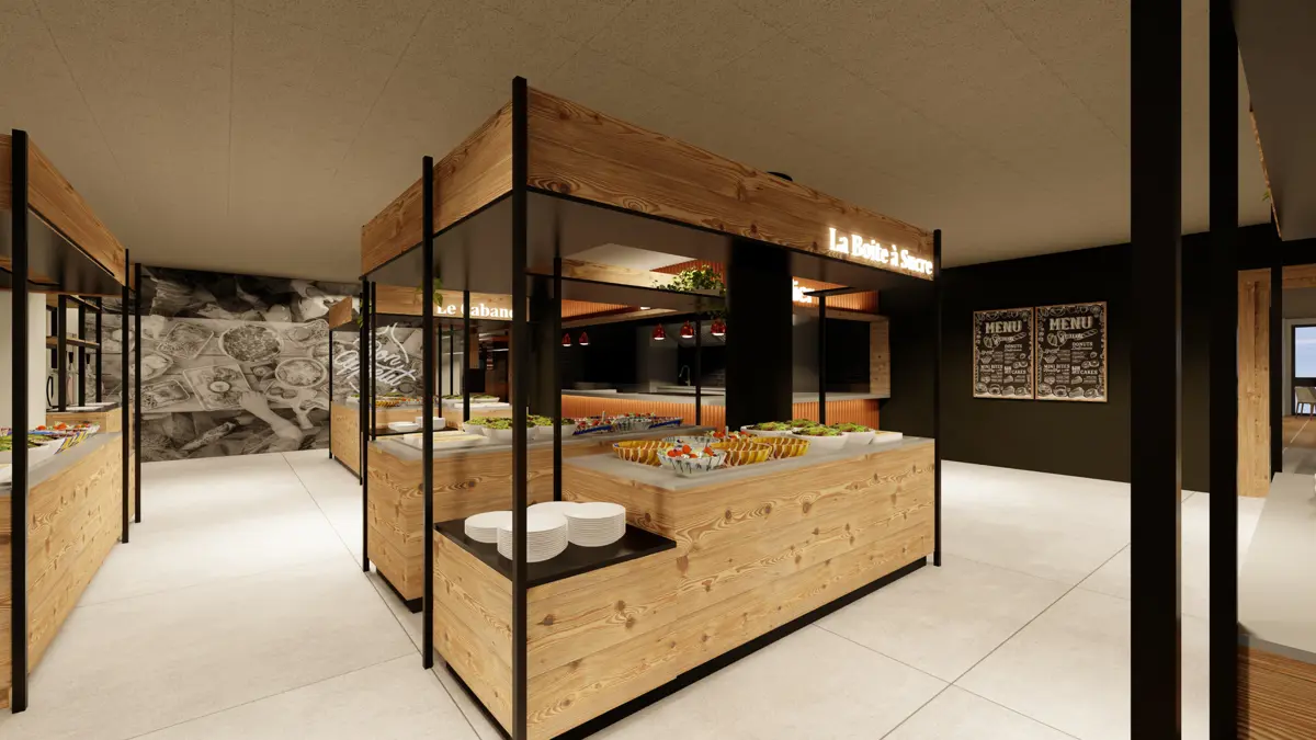 Hotel Les Cretes Les Deux Alpes Restaurant Buffet