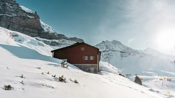 Grindelwald Switzerland Alpine Hut
