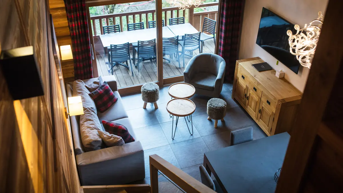 Residence Les Cimes La Clusaz Four Bedroom Mezzanine Apartment 2