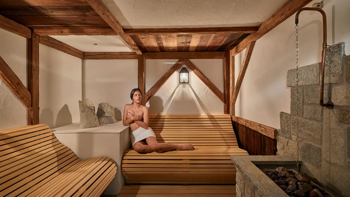 Inghams Italy Dolomites Colfosco Hotel Mezdi Sauna 2