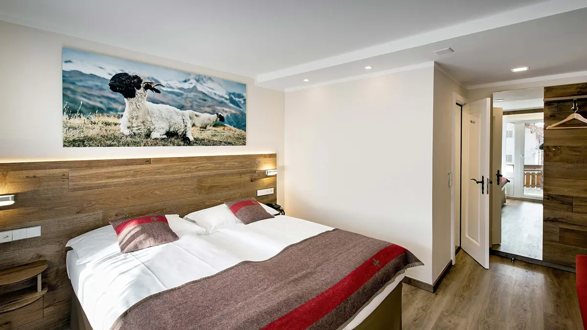 Hotel Butterfly Zermatt Balcony Double Room