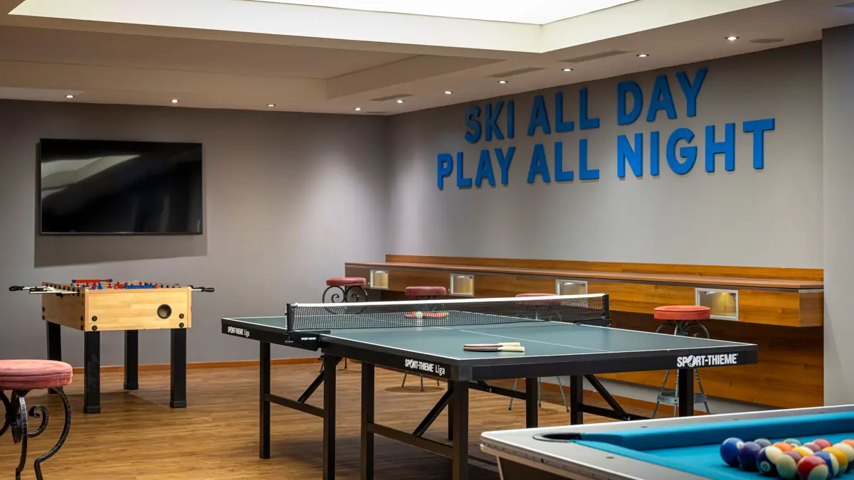 Kesselspitze Hotel Obertauern Games Lounge