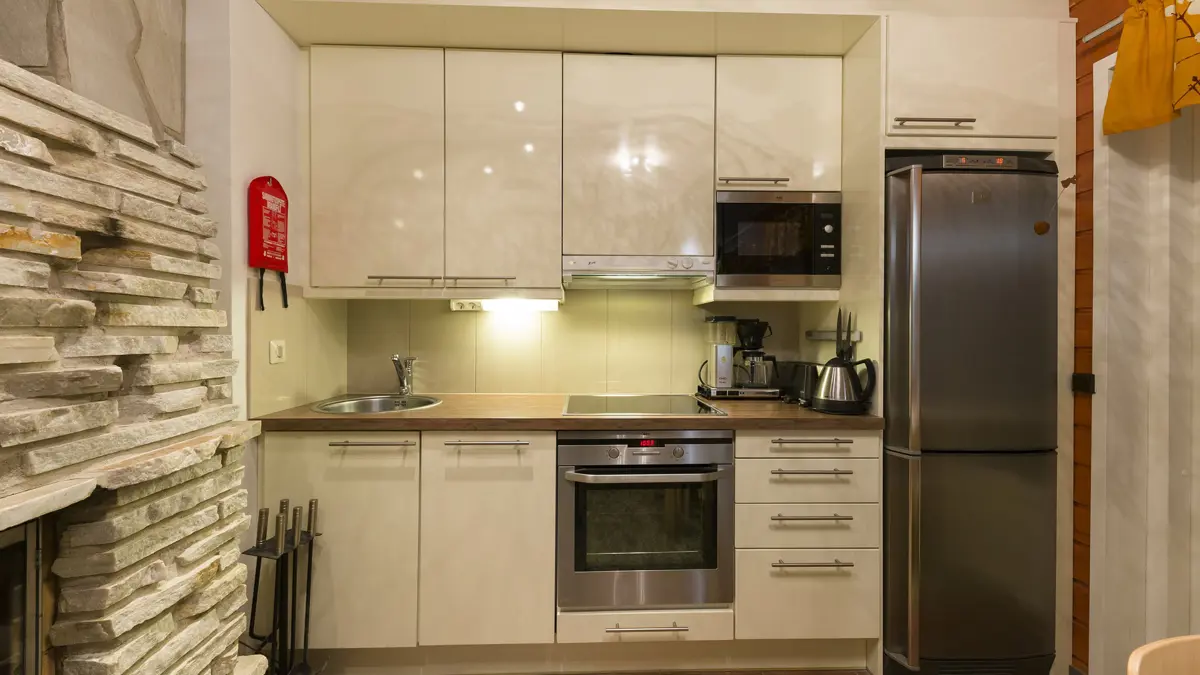 Levi Central Apartments Levi Pikkukarhu 6 Apartments Kitchen