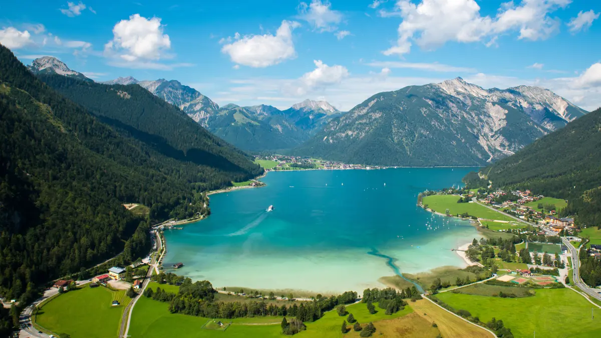 Pertisau Achensee Viewed From Maurach Adobestock 119941632