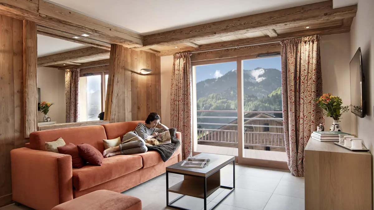 Residence Alexane Samoens Example Lounge Area