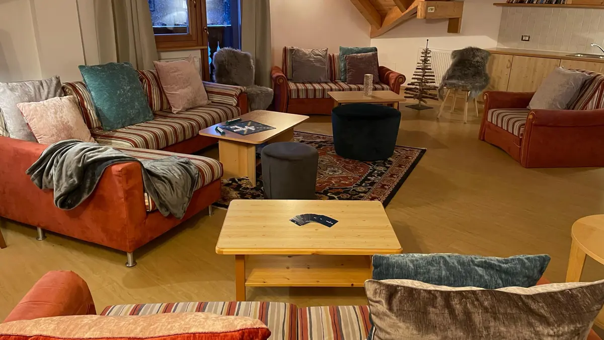 Inghams Italy Dolomites Selva Chalet Soldanella Lounge 2