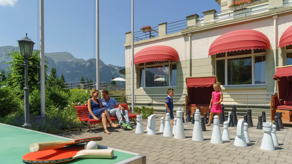 Hotel Victoria Lauberhorn Wengen Outdoor Games