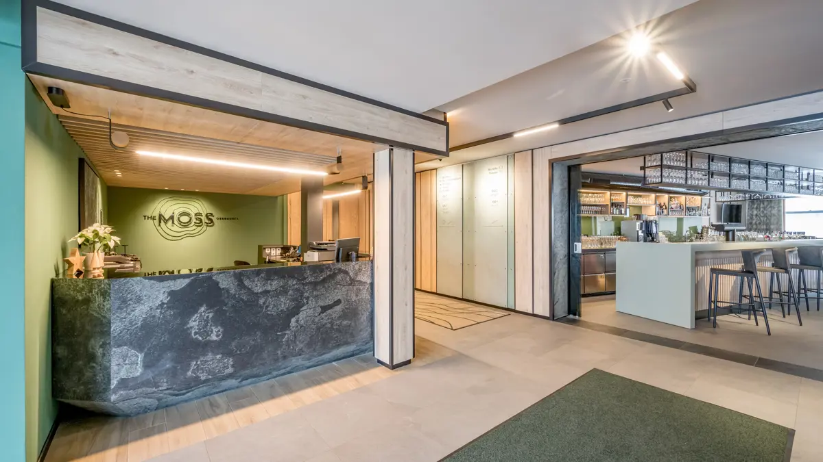 The Moss Obergurgl Lobby