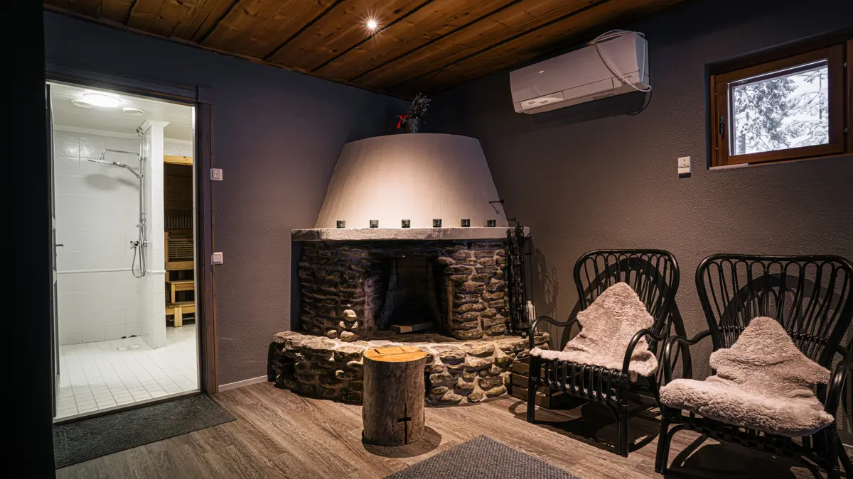 Levi Black Apartments Levi Communal Fireplace