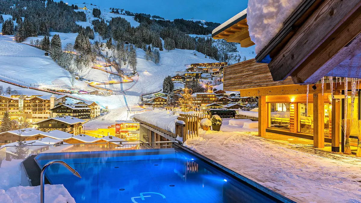 Alpin Juwel Hotel Hinterglemm Outdoor Pool