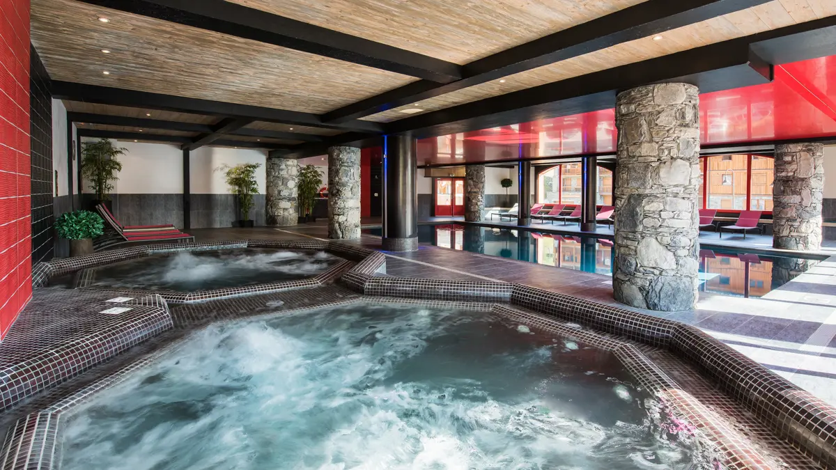 Residence Le Telemark Apartments Tignes wellness area