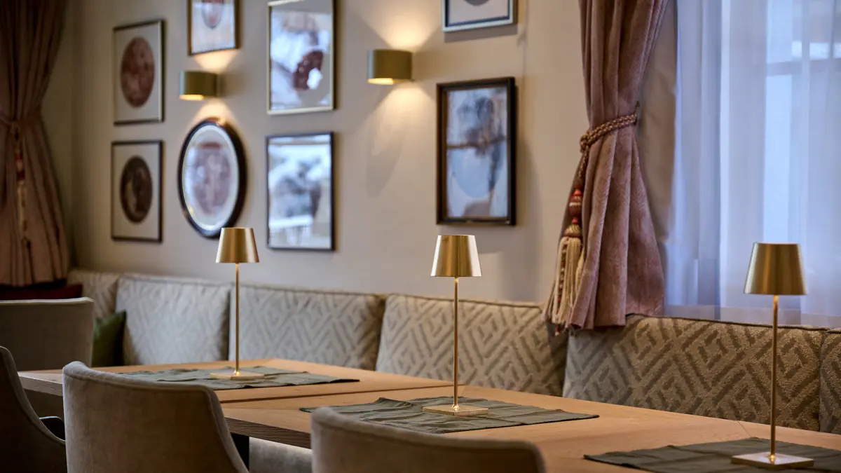 Hotel Haldenhof Lech Stube Dining