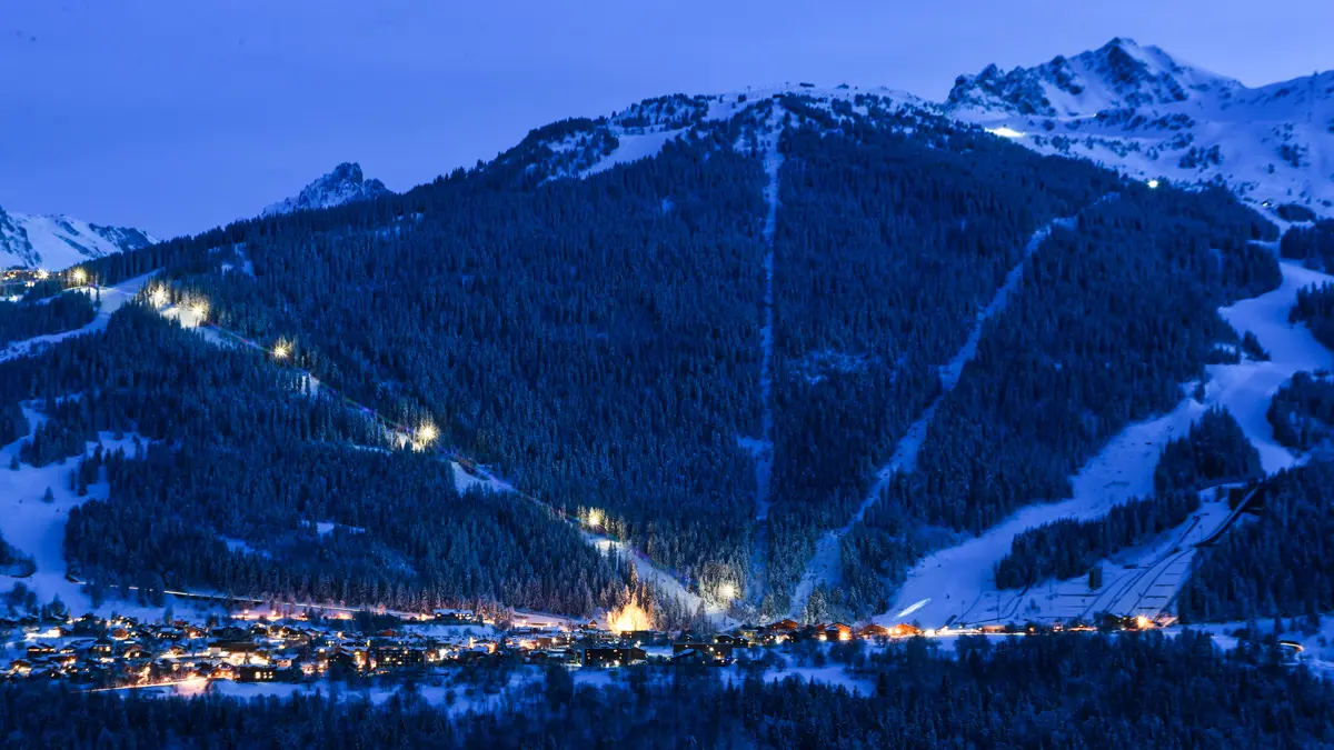 Courchevel by Night