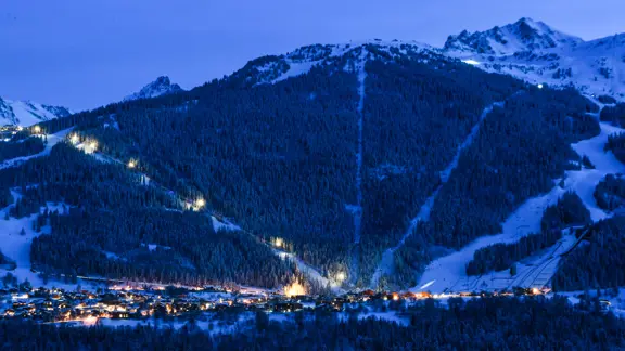 Courchevel by Night