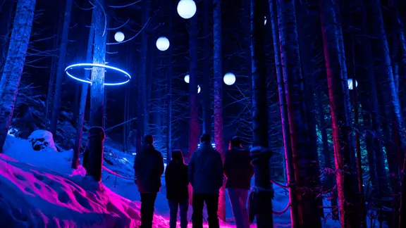 Vallea Lumina © Moment Factory Vallea Lumina