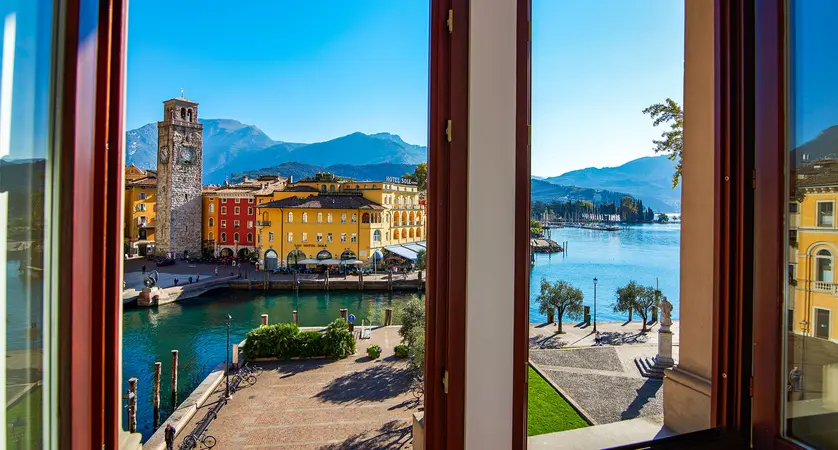 Hotel Europa, Riva, Lake Garda, Lake View