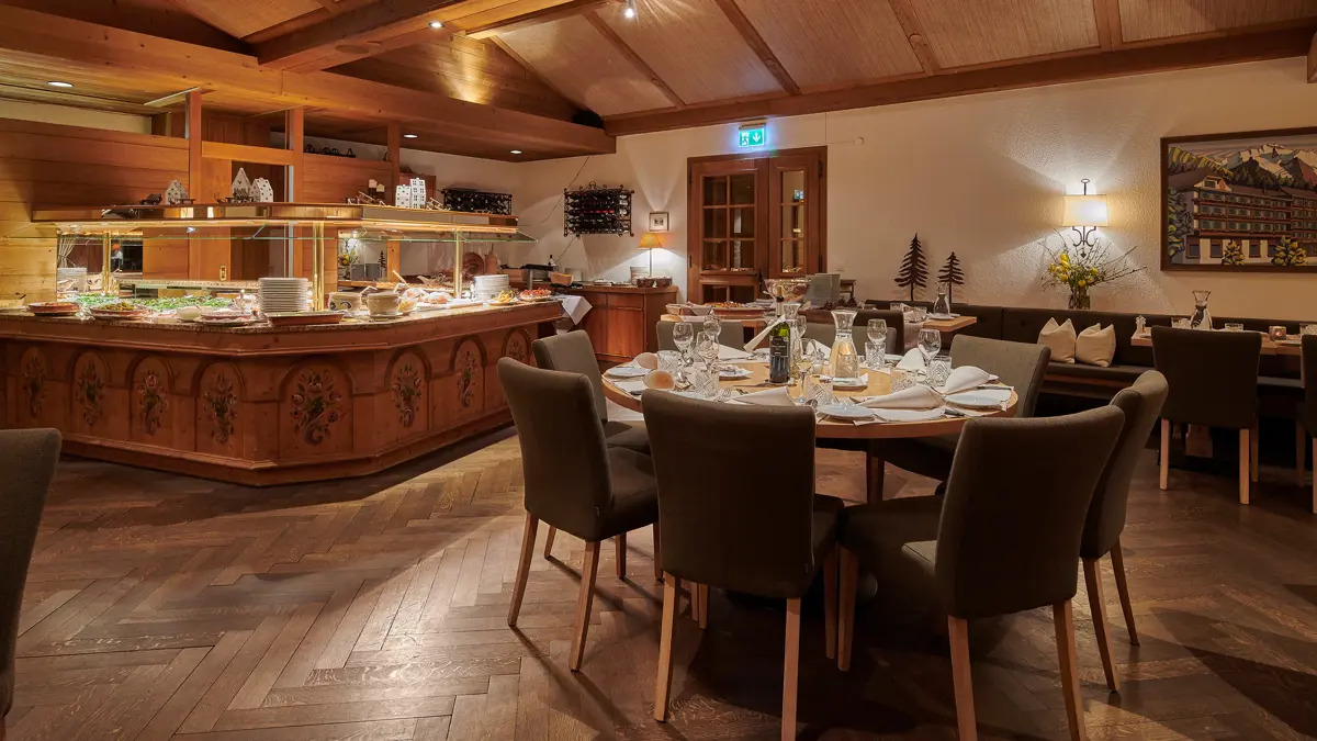 Hotel Alpenrose Wengen Dining