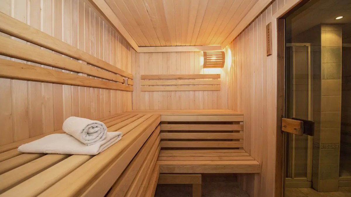 Hotel Base Camp Lodge Les Deux Alpes Sauna
