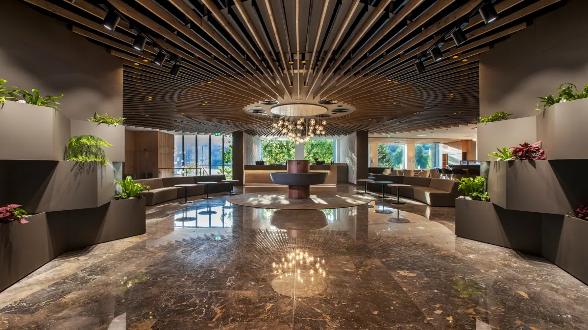 Hotel Park Lake Bled Lobby