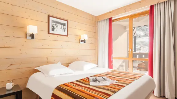 Typical apartment bedroom