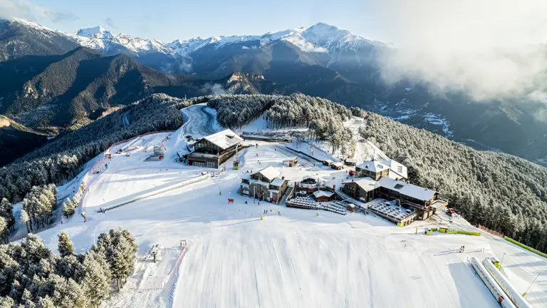 A scenic view of a landscape