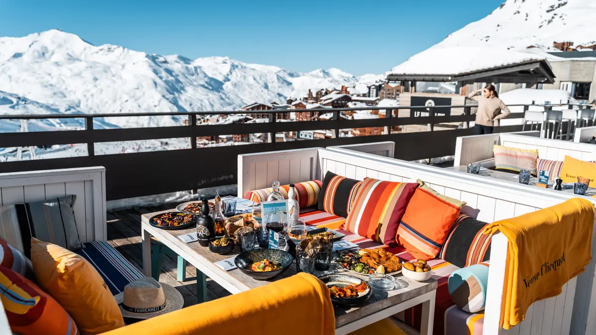 Hotel Fahrenheit Seven Val Thorens Terrace 4