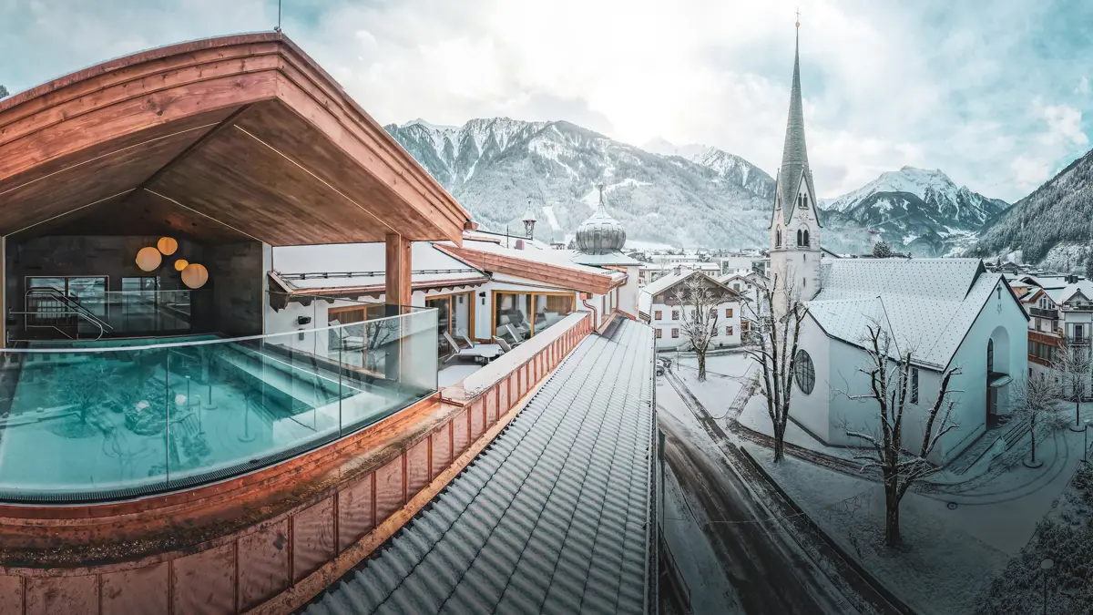 Alpenhotel Kramerwirt Mayrhofen Whirlpool Rooftop