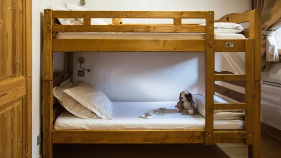 Typical bunkbed bedroom