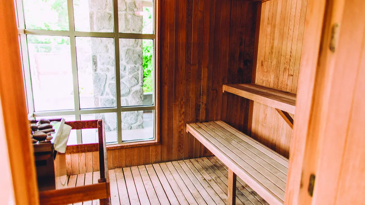 Pan Pacific Village Centre Hotel Whistler Canada Sauna