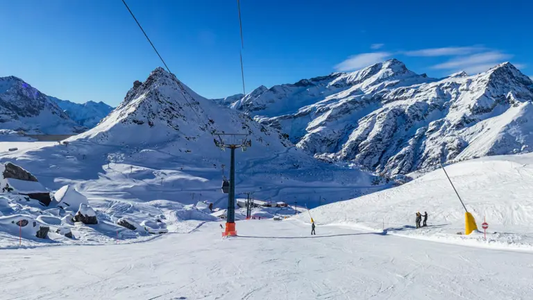 A scenic view of a landscape