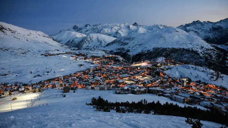 A scenic view of a landscape