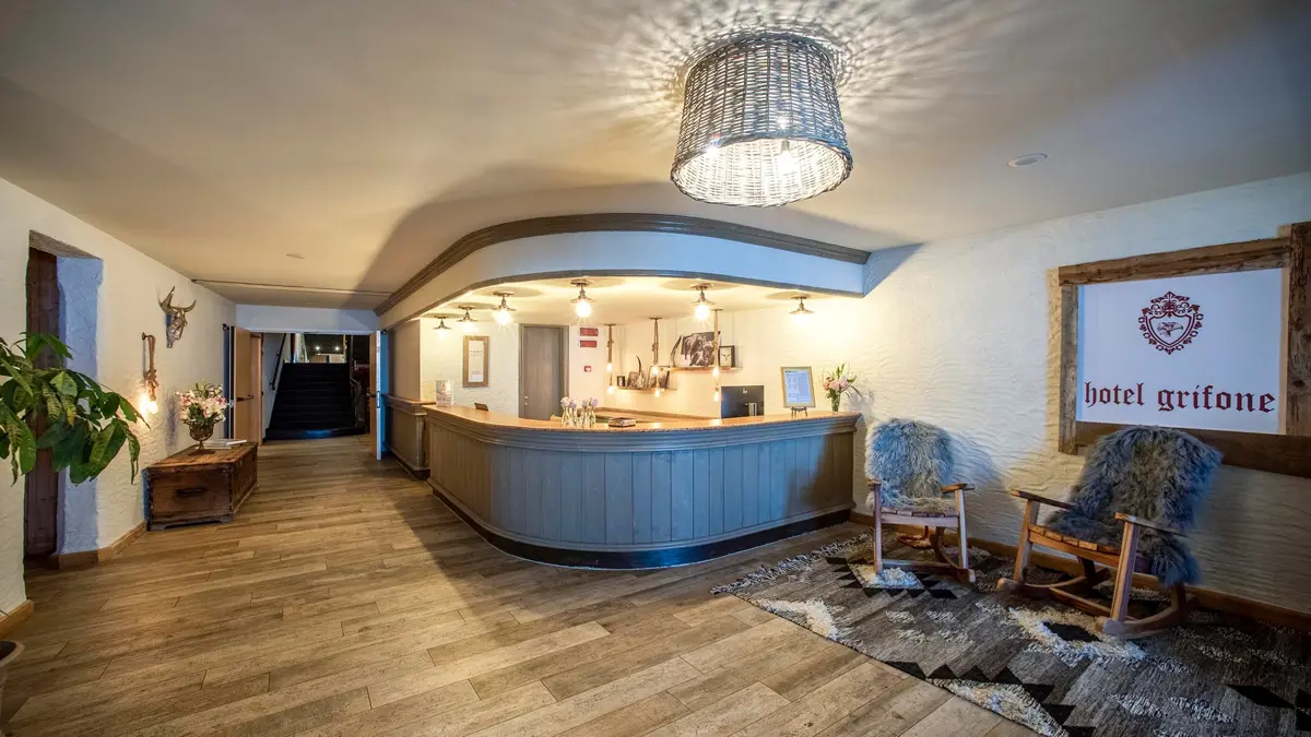 Inghams Italy Dolomites Arabba Hotel Grifone Reception