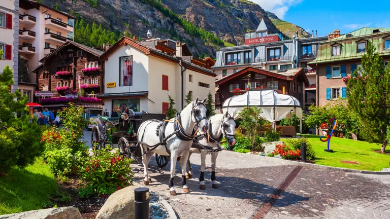 A scenic view of a landscape