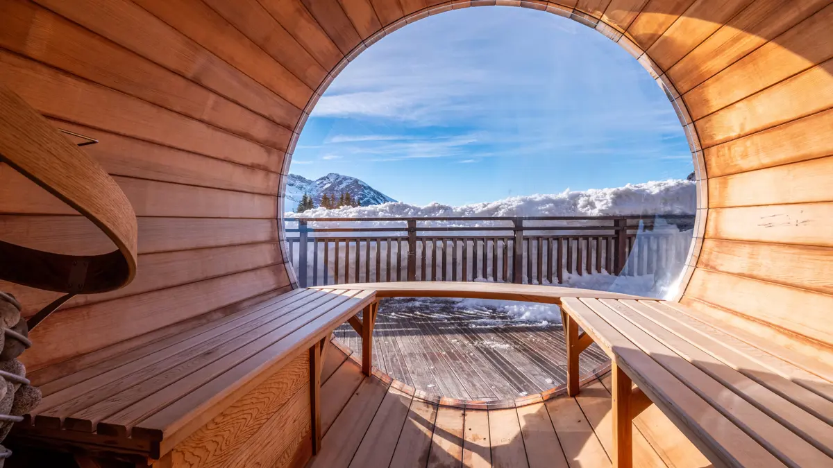 L'amara Apartments Avoriaz Sauna