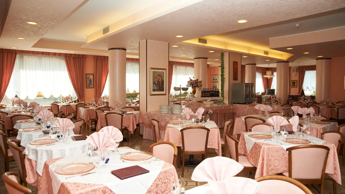 Hotel Cristallo, Malcesine, Lake Garda, Dining Room