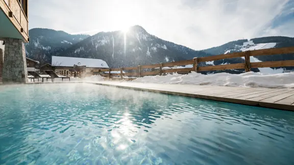 Inghams Italy Dolomites Hotel Mareo Outdoor Swimming Pool