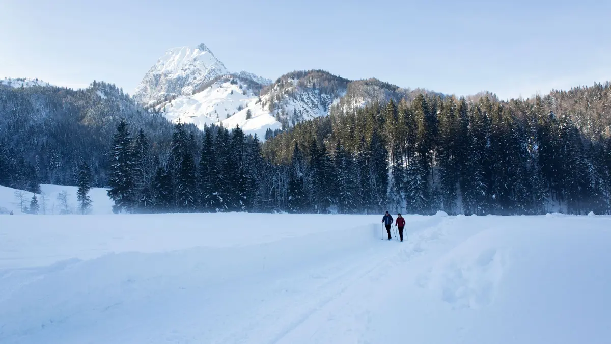 St Johann Ski Resort Kitzbuhel Alps Gruttenweg Werbung Horterer Lisa 5