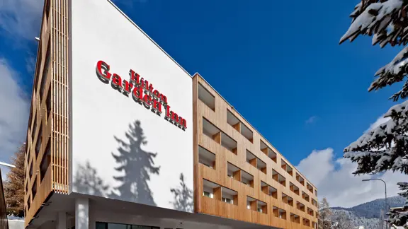 Hotel Hilton Garden Inn Davos Exterio