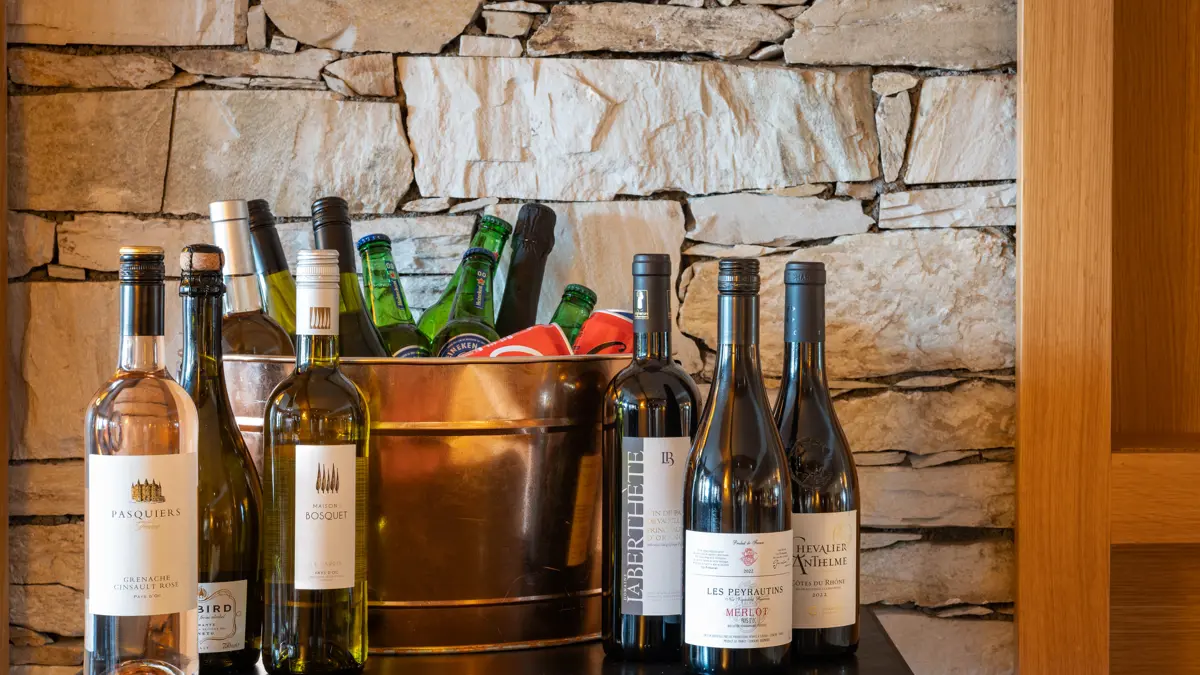 Inghams Chalet Wine Selection